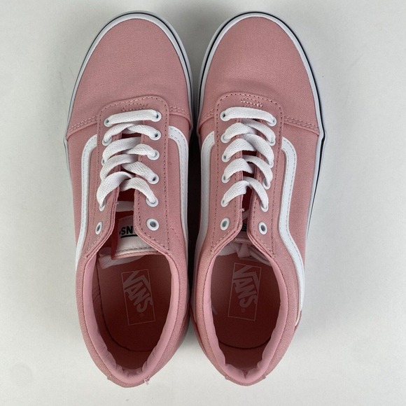 Vans Ward‎ Canvas Sneakers Powder Pink Youth Size 6 Brand New - Picture 9 of 16